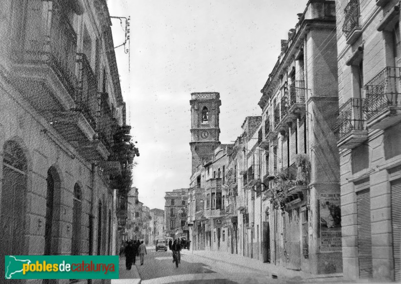 Santa Bàrbara. Postal antiga