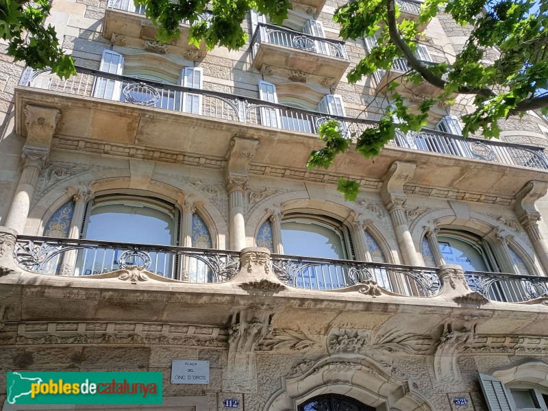 Barcelona - Casa Garriga (Passeig de Gràcia, 112)