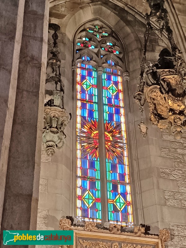 Barcelona - Església de Santa Maria del Pi. Capella de Sagrat Cor