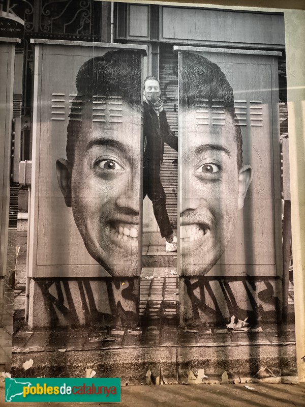 Barcelona - Mural <i>Vides Partides </i> (Foto: Anna Corcoll, 2023) Barcelona - Mural <i>Vides Partides </i>