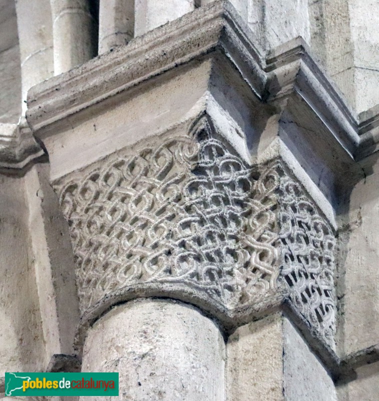 Vilafranca del Penedès - Església de Sant Francesc. Capitell