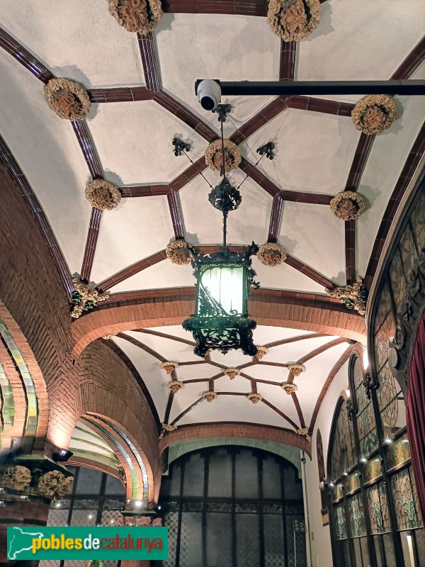 Barcelona - Palau de la Música. Foyer