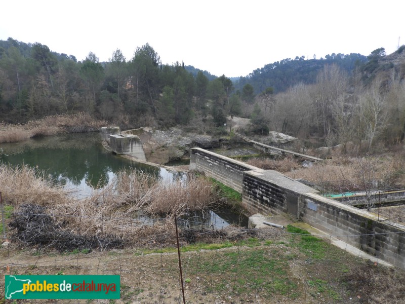 Calders - Colònia Jorba. Central elèctrica