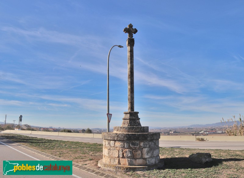 Vilafranca del Penedès - Creu de la Pelegrina (Foto: Albert Esteves, 2024) Vilafranca del Penedès - Creu de la Pelegrina