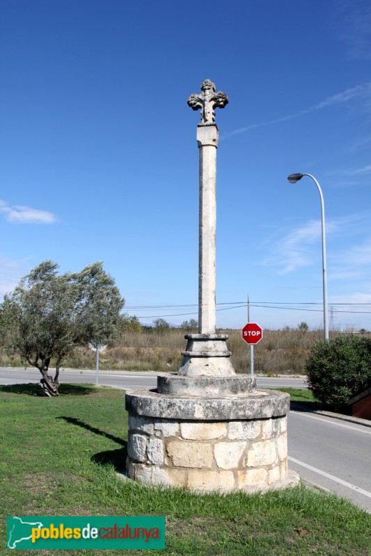Vilafranca del Penedès - Creu de la Pelegrina (Foto: Albert Esteves, 2012) Vilafranca del Penedès - Creu de la Pelegrina