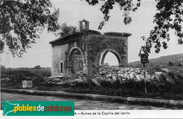 Ulldecona - Ermita de la Mare de Déu de Loreto. postal antiga