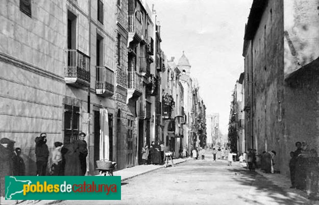Ulldecona - Carrer Major. Postal antiga Ulldecona - Carrer Major. Postal antiga