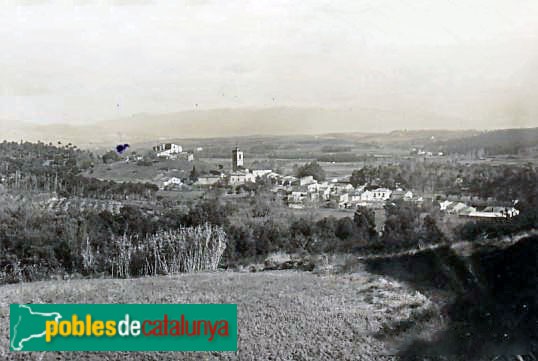 Lliçà d'Amunt. Postal antiga