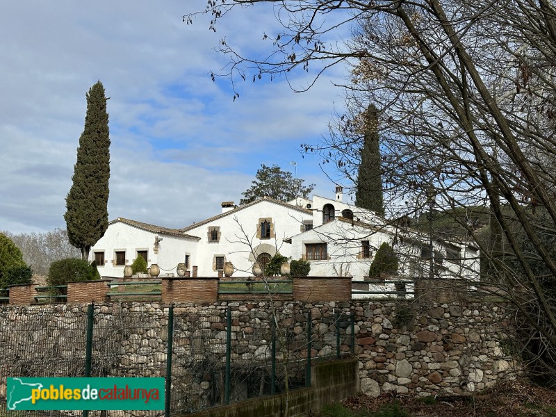 Lliçà de Vall - Can Vilardebò. Façana sud