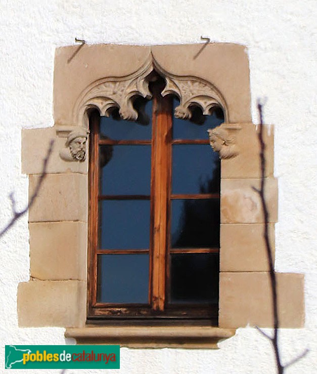 Lliçà de Vall - Can Vilardebò. Façana sud