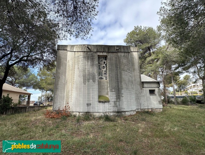 Lliçà de Vall - Ermita de la Mare de Déu de Montserrat. Absis