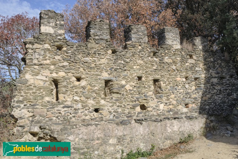 Sant Esteve de Palautordera - Castell de Montclús