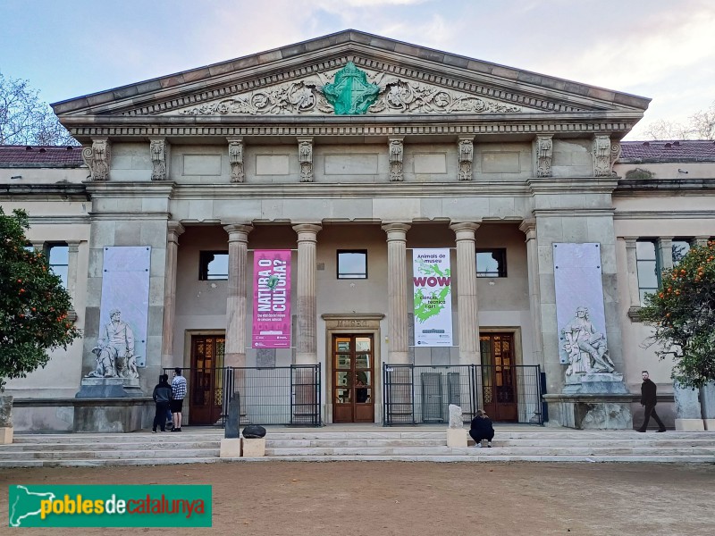 Barcelona - Parc de la Ciutadella. Museu de Geologia