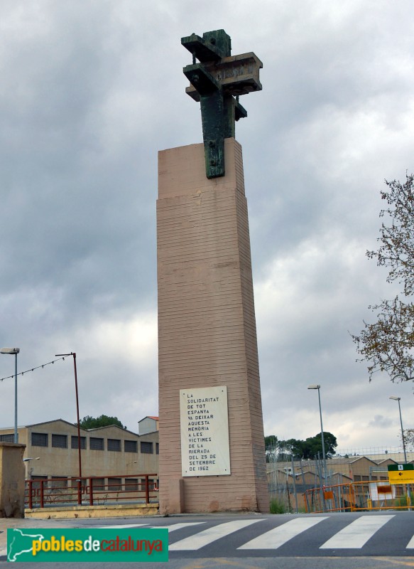 Rubí - Monument a la Rierada