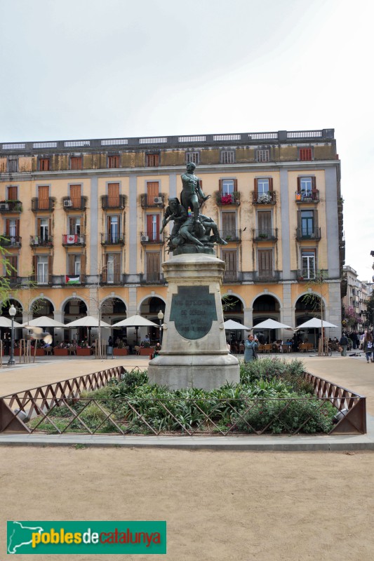 Girona - Monument als Defensors de Girona, 1808-1809