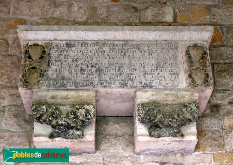 Girona - Claustre de la catedral. Ossera