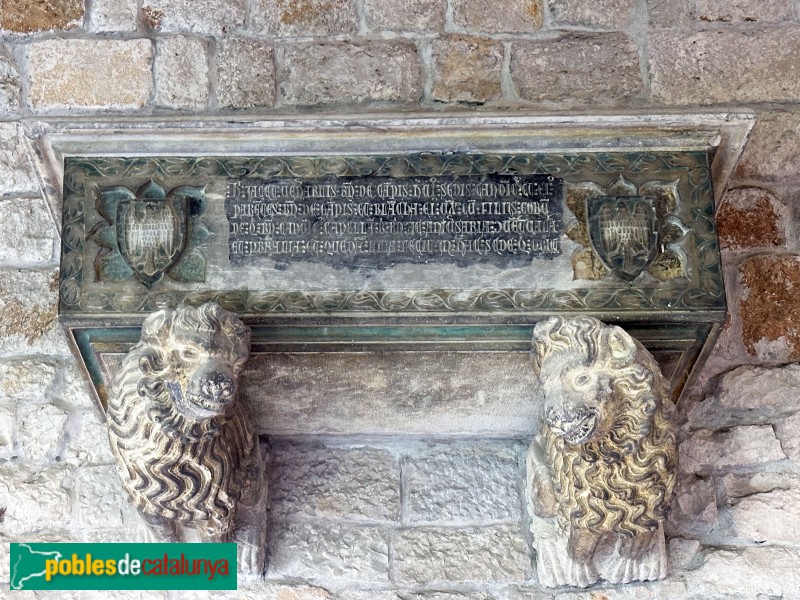 Girona - Claustre de la catedral. Ossera