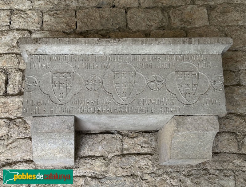 Girona - Claustre de la catedral. Ossera