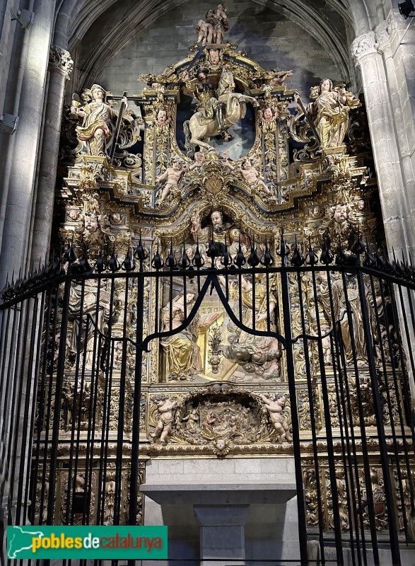 Girona - Catedral. Retaule de l'Anunciació