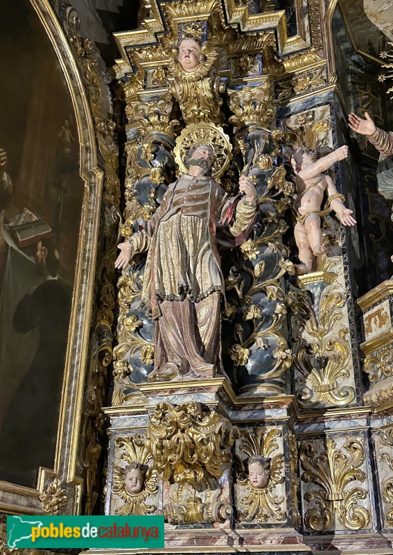 Girona - Catedral. Retaule de la Mare de Déu dels Dolors