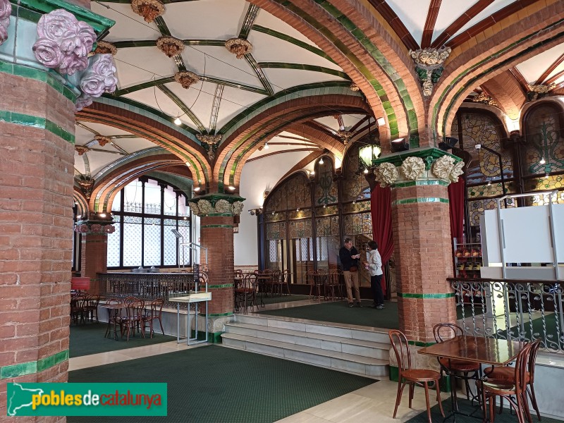 Barcelona - Palau de la Música. Foyer