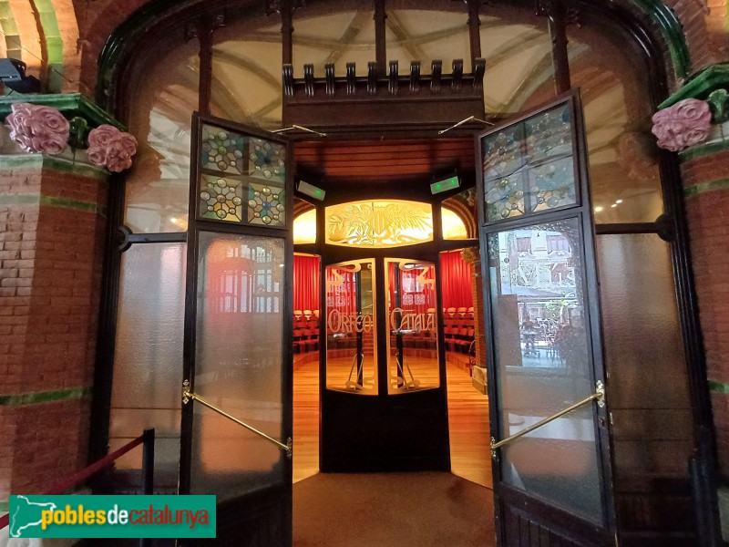 Barcelona - Palau de la Música. Foyer