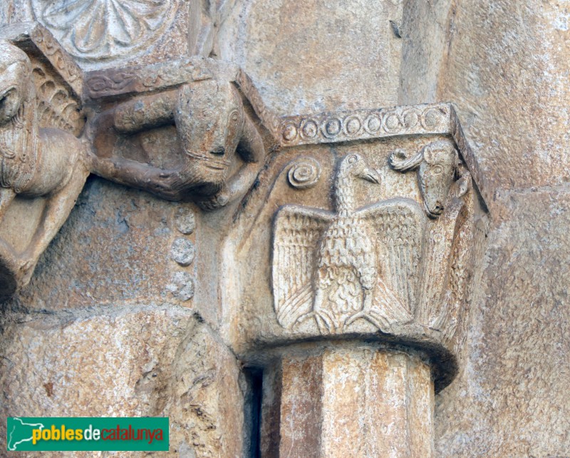 Girona - Sant Pere de Galligants. Portada