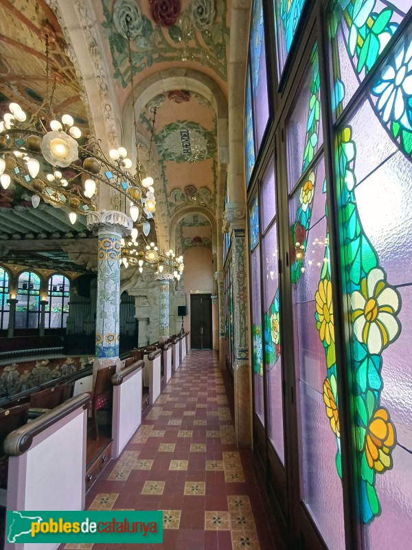 Barcelona - Palau de la Música. Sala Millet. Sala de concerts