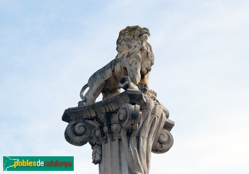 Girona - Monument del Lleó