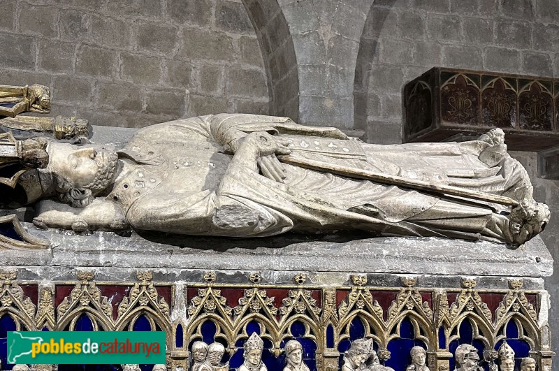 Girona - Església de Sant Feliu. Sepulcre de Sant Narcís