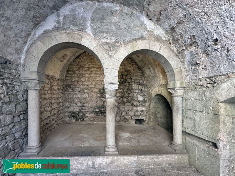 Girona - Banys àrabs. Sala calenta (Caldari)