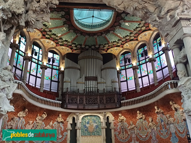 Barcelona - Palau de la Música. Escenari