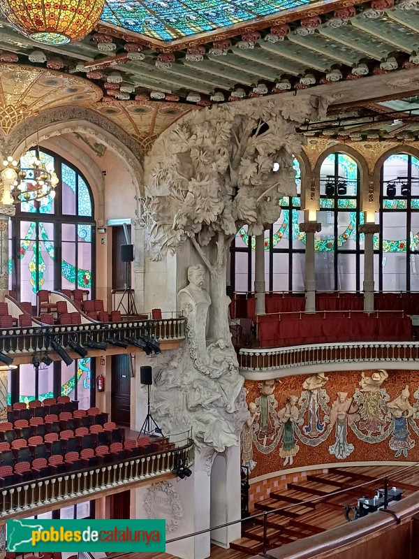 Barcelona - Palau de la Música. Escenari