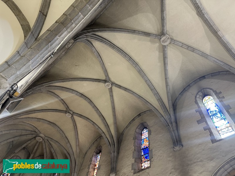 Santa Maria de Palautordera - Església de Santa Maria. Interior (Foto: Albert Esteves, 2024) Santa Maria de Palautordera - Església de Santa Maria. Interior