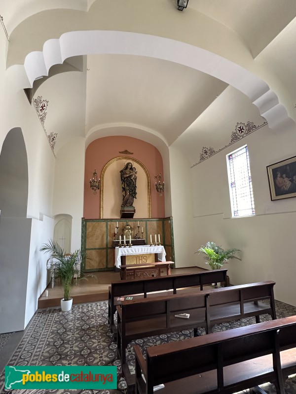 Santa Maria de Palautordera - Església de Santa Maria. Capella (Foto: Albert Esteves, 2024) Santa Maria de Palautordera - Església de Santa Maria. Capella