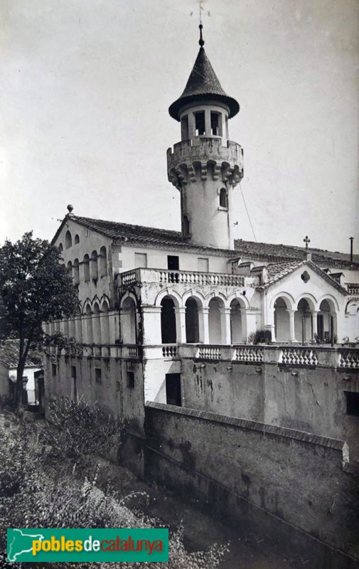 Sant Esteve de Palautordera - Castell de Fluvià. Postal antiga