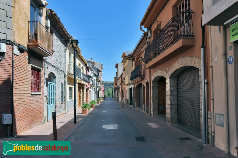 Santa Maria de Palautordera - Carrer de la Creu