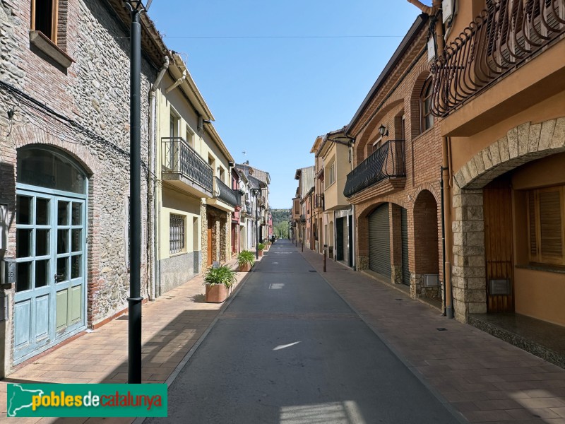 Santa Maria de Palautordera - Carrer de la Creu