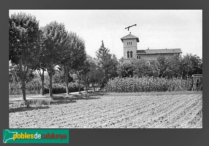 Santa Maria de Palautordera - Torre de Sant Josep. Postal antiga