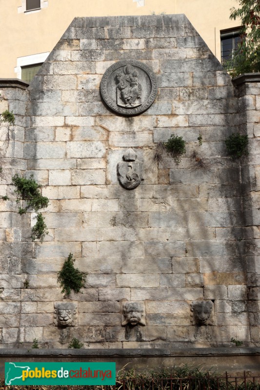 Girona - Font de la plaça dels Lledoners