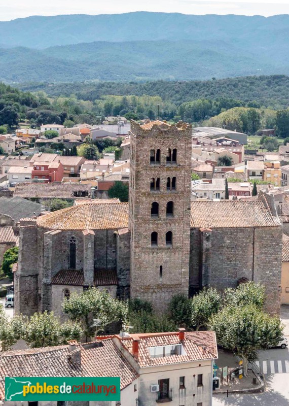 Breda - Església de Sant Salvador. Campanar