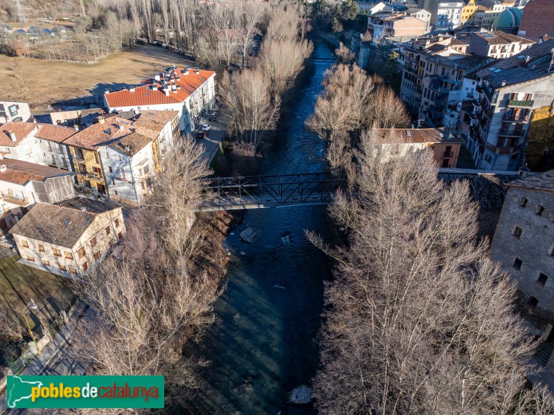 El Pont de Suert - Pont Vell o Palanca. Obra moderna