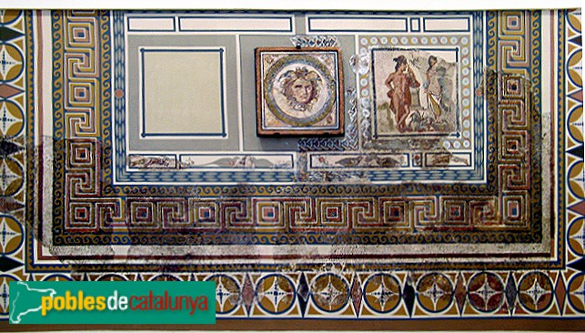 Tarragona - Museu Arqueològic - Mosaic de la Medusa