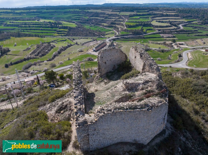 Montoliu - Castell de la Guàrdia Lada