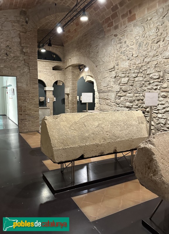 ‏Girona - Museu d'Història dels Jueus. Sarcòfags