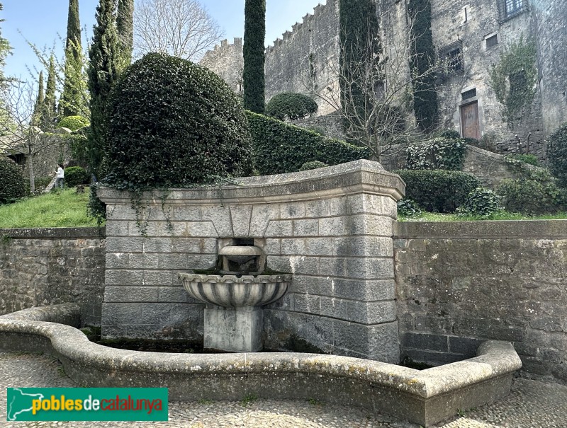 Girona - Font del Passeig Arqueològic