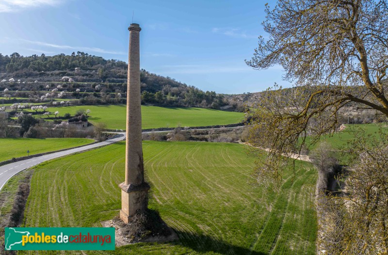 Vallfogona de Riucorb - Molí de la Cadena, xemeneia