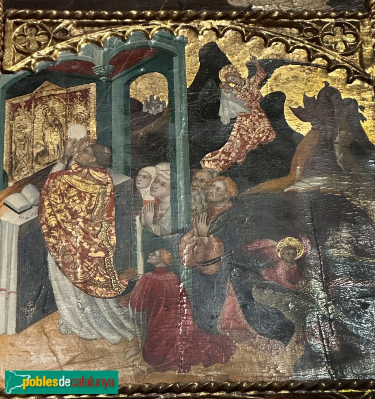 Museu d'Art de Girona - Retaule de Sant Miquel de Cruïlles. Missa de les ànimes