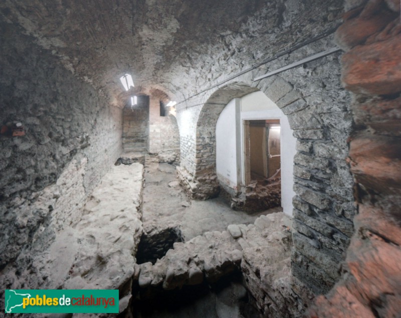 Girona - Casa Pastors. Excavacions