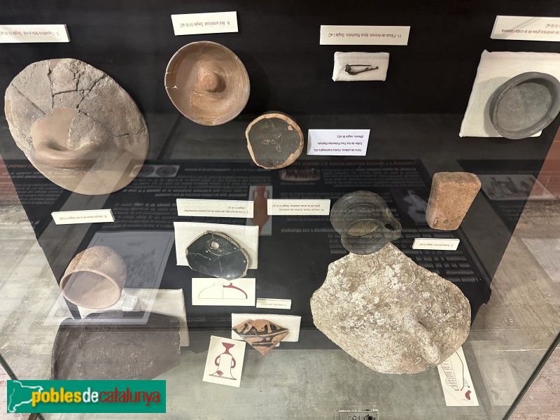 Premià de Mar - Museu de l'Estampació. Espai d'arqueologia